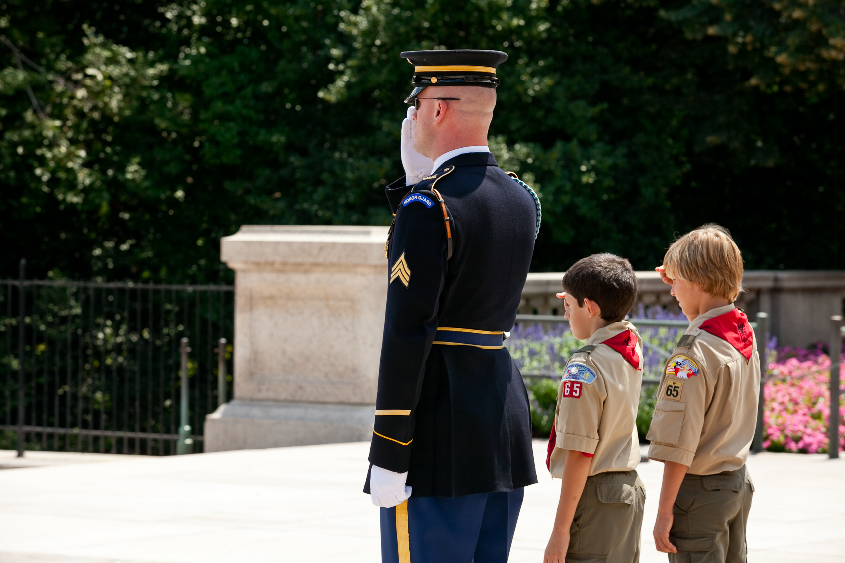 Special Ceremony at the Tomb of the Unknowns in Washington, DC | J. Eldon Zimmerman Photography | Lancaster, PA Commercial Photographer