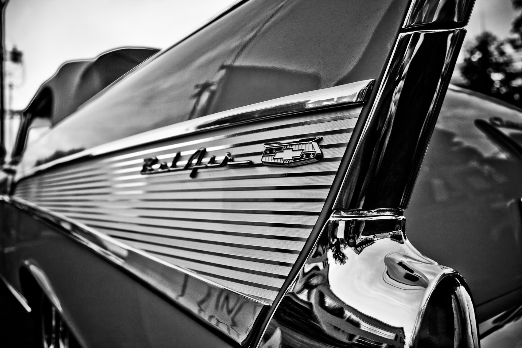 Detail of a Vintage 57 Chevy Bel Air | J. Eldon Zimmerman Photography | Lancaster, PA Commercial Photographer